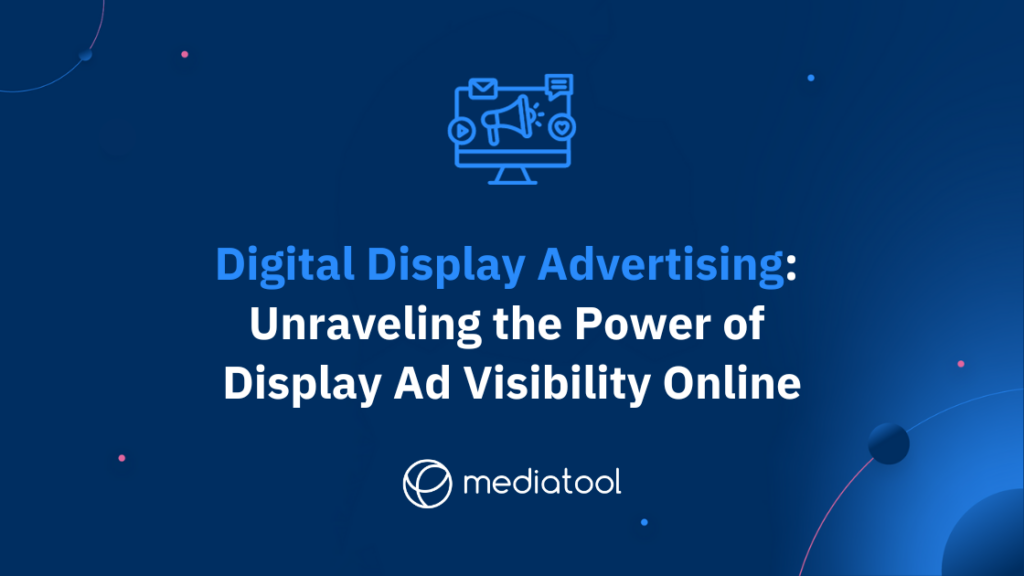 Digital display advertising