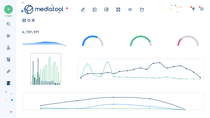 Media management software tracking