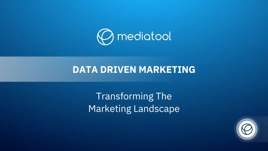 Data driven marketing